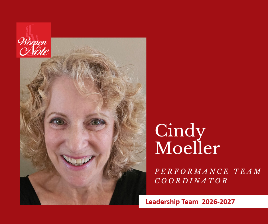 Cindy Moeller, Tenor Section Leader