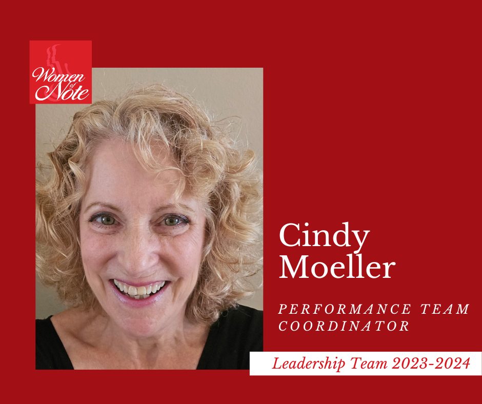 Cindy Moeller, Performance Team Coordinator