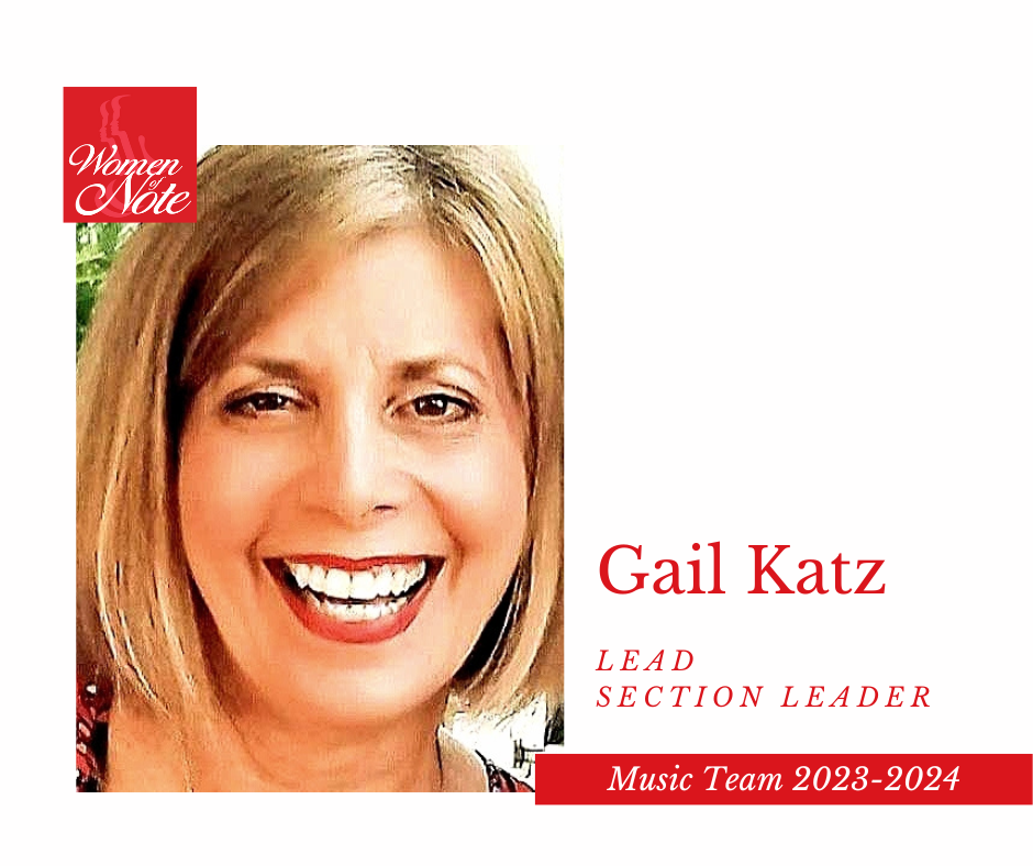 Gail Katz, Lead Section Leader