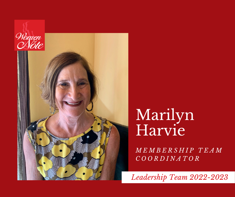 Marilyn Harvie, Membership Coordinator