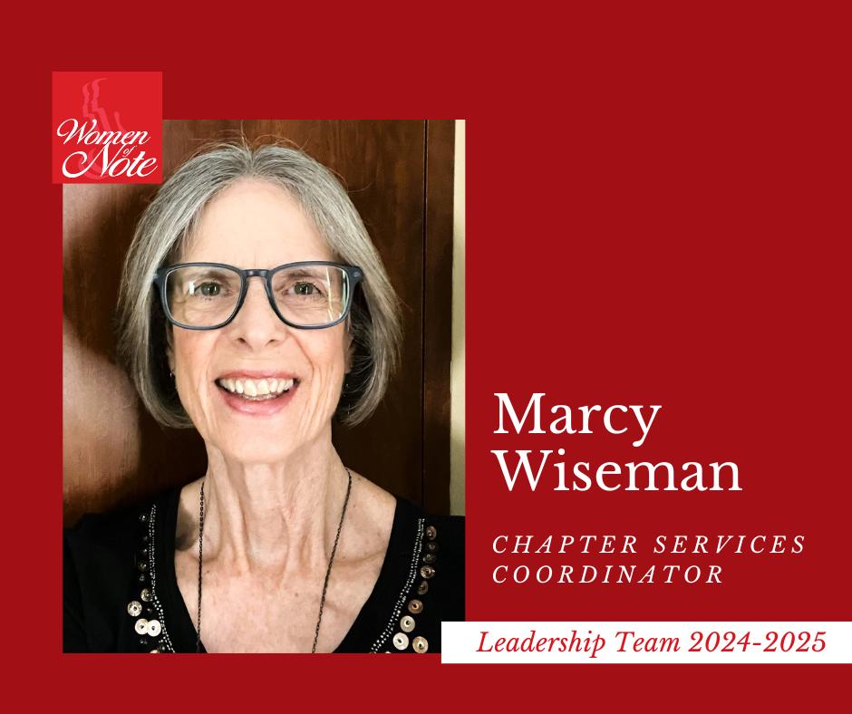 Marcy Wiseman, Chapter Services Coordinator