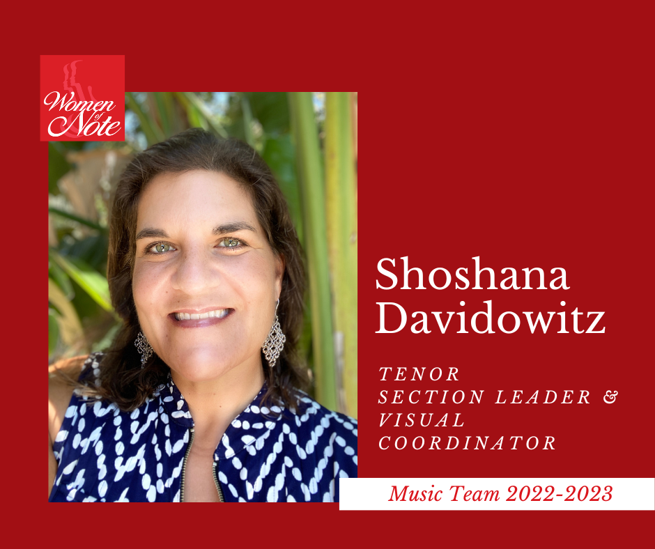 Shoshana Davidowitz, Tenor Section Leader