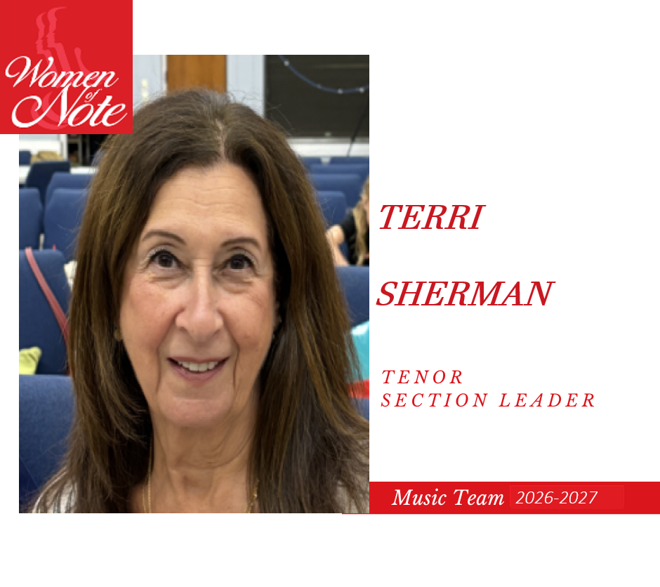 terri Sherman, Tenor Section Leader