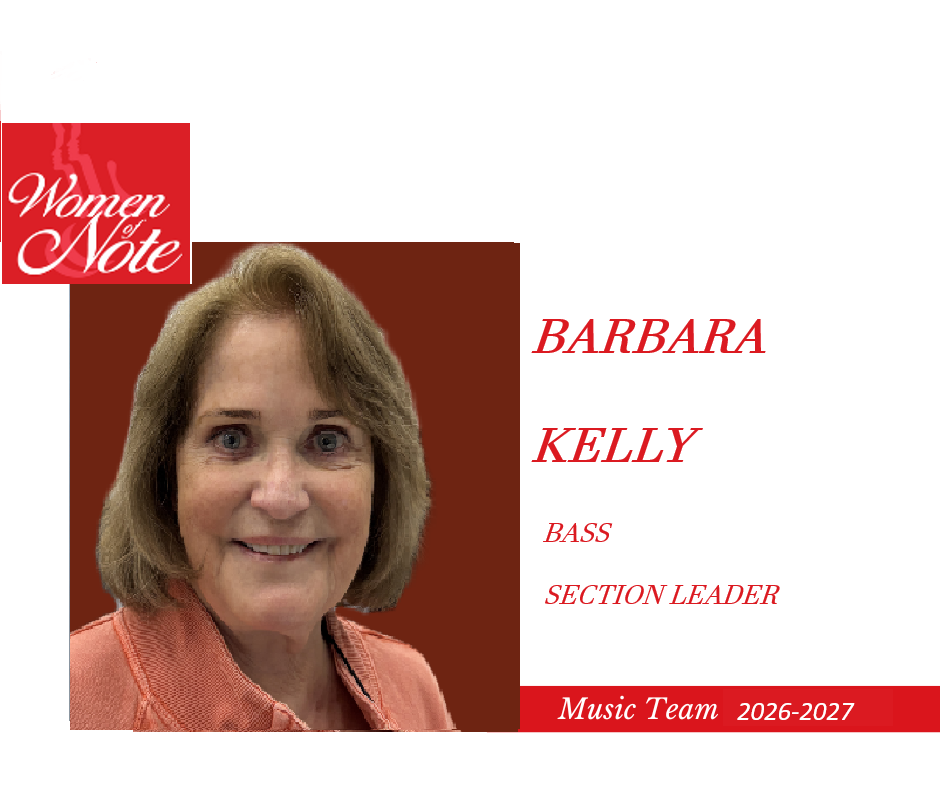 Barbara Kelly, Bass Section Leader