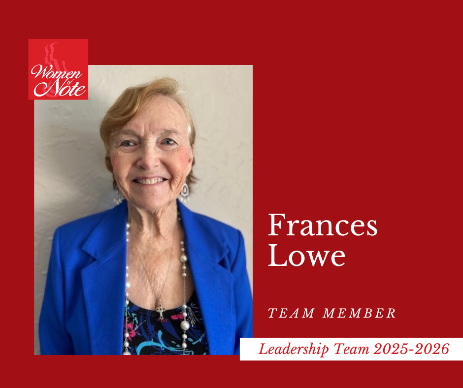 Frances Lowe, Team Member