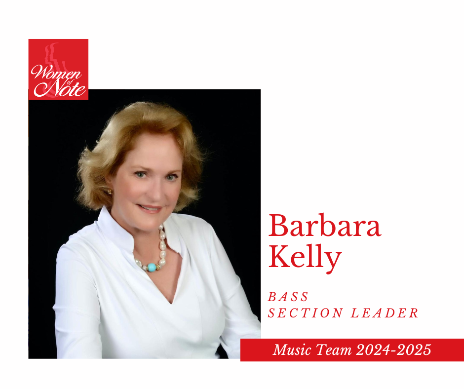 Barbara Kelly, Bass Section Leader